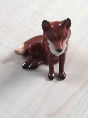 Buy Vintage Beswick Fox Figurine, Seated • 15£