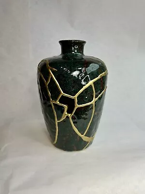Buy Wabi Sabi, Japanese Pottery, Kintsugi Art, Cracked Pottery, Repaired With Gold • 156.29£