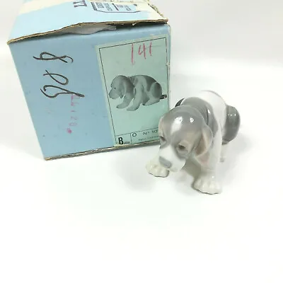 Buy LLadro #1071 Beagle Sad Puppy Dog Porcelain Figurine Statue Box Perro Lastimero • 85.34£