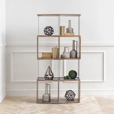 Buy Petite White Gray Jug Vase Tabletop Centerpiece Sculpture Home Décor Gift 9 Inch • 43.83£