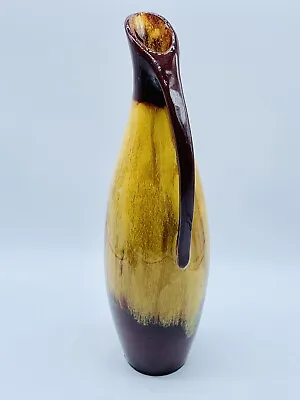 Buy Blue Mountain Pottery Harvest Gold Drip Glaze 15 1/2  Ewer Pitcher Vase Canada • 61.87£