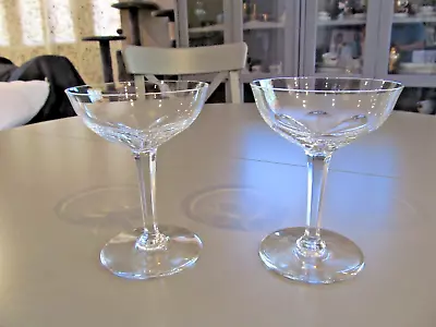 Buy 2 Baccarat Crystal Zurich 5  Wine Glasses • 48.03£