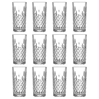 Buy 12x LAV Odin Highball Glasses Tall Glass Water Drinking Tumblers Set 356ml • 24£
