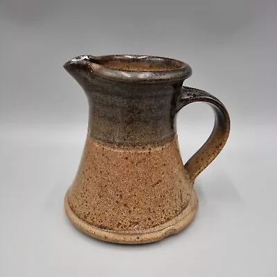 Buy A Studio Pottery Small Cone Jug With Impressed 'spiral' Mark, Mike Labrum. • 18£
