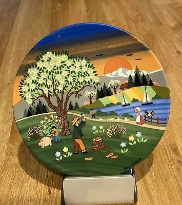 Buy Poole Pottery Ceramic Seasons Plate Spring 1 • 5£