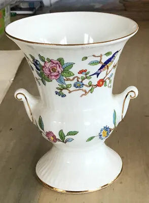 Buy Aynsley Pembroke Pattern Bone China Large Urn Vase Perfect • 9.99£