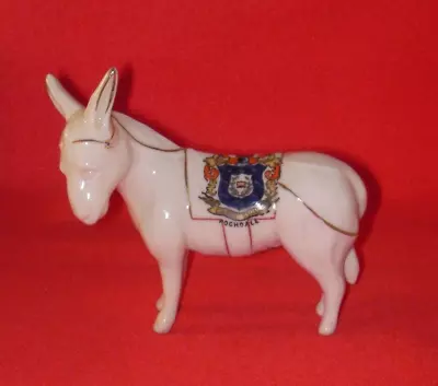 Buy Carlton Crested China DONKEY (Gee Up Neddy). Rochdale Crest • 19.99£