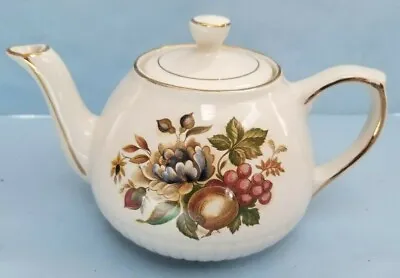 Buy Elgreave English Teapot Vintage Fine China Fall Flowers Mums • 31.66£