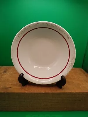 Buy Vingage Alfred Meakin Glo-White Ironstone Dining Plate Red & Gold Trim • 4.20£