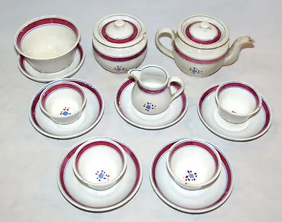Buy 16 Piece Vintage Porcelain Children's Tea Set • 47.98£