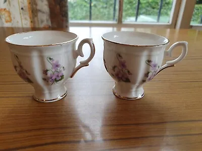 Buy Crown Staffordshire Tea Cups • 8£