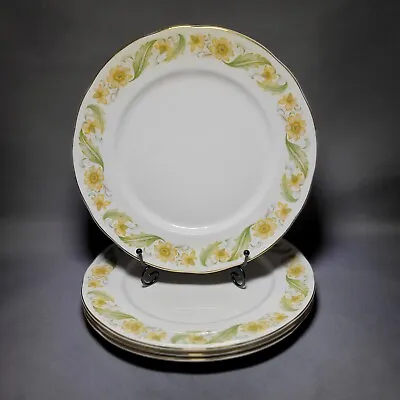 Buy 4x Duchess Bone China Greensleeves Pattern 10.25  Dinner Plates • 26.90£