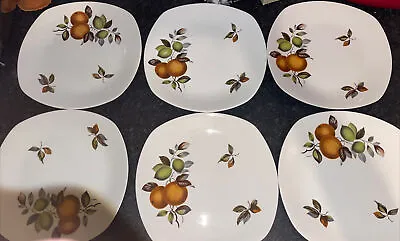 Buy Midwinter 'Oranges And Lemons' Set - 6 22 CM Plates - Nice - Free Postage  • 26.99£