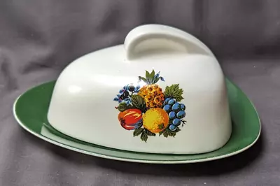 Buy Vintage Carlton Ware Tropical Fruits Pattern Covered Dish • 15£