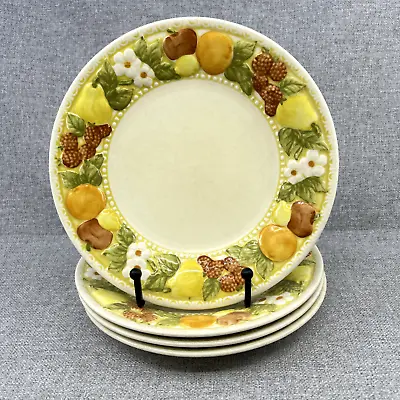Buy Vernon Ware Della Robbia By Metlox Salad Plates Set Of 4 7 3/4  • 19.21£