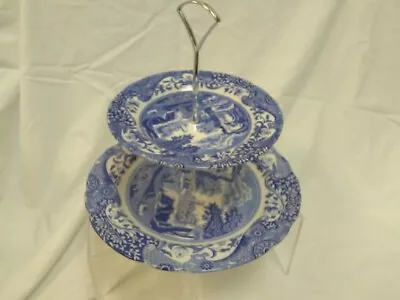 Buy Spode Italian Two Tier Cake Stand • 9.99£