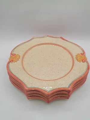 Buy Horchow Medici Dinner Plate Neiman Marcus 12.25  Hand Painted In Italy Set Of 4 • 142.30£