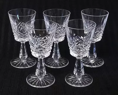 Buy Vintage Set Of 5 Waterford Crystal Kenmare Port Wine Glasses Discontinued • 91.27£