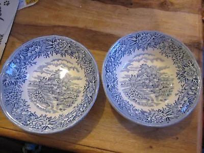 Buy Vintage English Village Plates By Salem China Co. Olde Staffordshire Ironstone • 4£