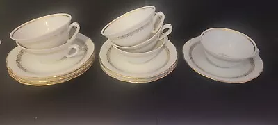 Buy Antique Adderley Fine China Cups & Saucers • 50£