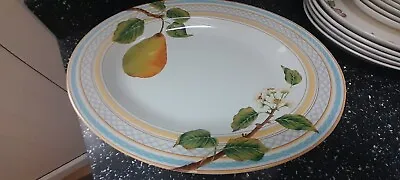 Buy Marks And Spencer Fruit Orchard Large Oval Serving Platter • 25£
