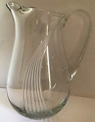 Buy Art Deco Glass Drinking Pitcher • 20.82£