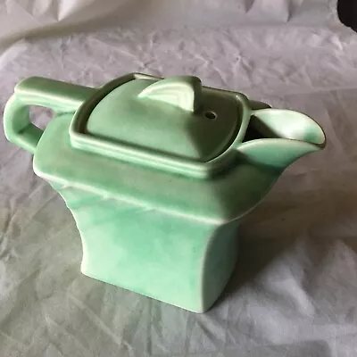 Buy George Clews Green Hot Water Pot Vintage Art Deco Made In England • 17.50£