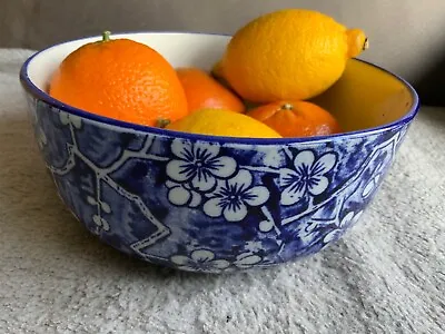 Buy Minton Blue & White Prunus Ornamental Ware Vase C.1912-1920s VGC For Age • 25£