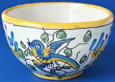 Buy Vintage Lisboa Lisbon Portugal Hand Painted Pottery Bowl. Vgc. • 9.99£