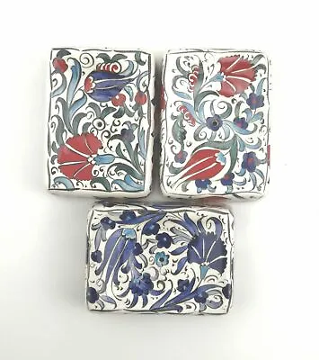 Buy Handmade Ceramic Soap Dish - Hand Painted Turkish Pottery • 13.99£