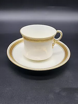 Buy Vintage Fenton Cup Saucer Bone China Gold England 2776 • 9.45£