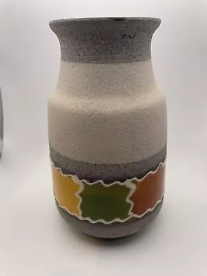 Buy Bay Keramik West German 1960s Pottery Textured Vase Bodo Mans Design MCM • 47.43£