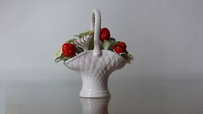 Buy Royal Doulton Porcelain Flower Basket Strawberries Porcelain Flower Posy • 25£