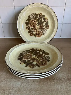 Buy Poole Pottery - Thistlewood - 4 X 25 Cm Dinner Plates • 20£