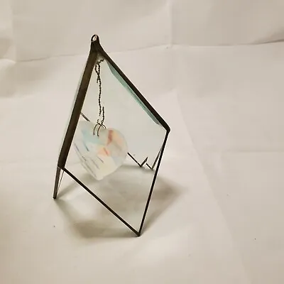 Buy Heart Beveled Glass Hanger - Stained Glass Window Hanging • 17.07£