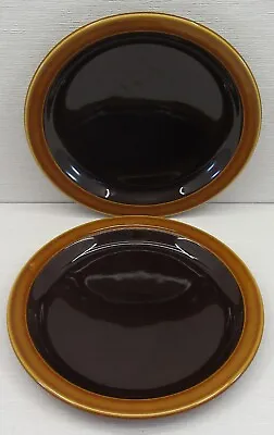 Buy Hornsea Pottery Bronte 2 X Side Plates Vintage 70's Brown 6.5  • 10.50£