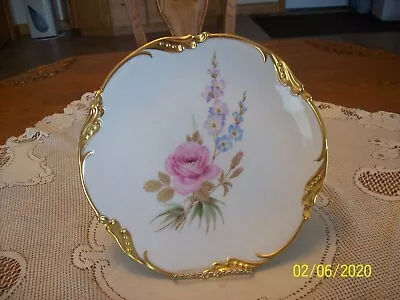 Buy Osborne Vintage Handpainted Floral Spray 22 KT. Gold Decorative Porcelain China  • 66.38£
