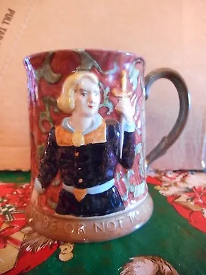 Buy Vintage Royal Doulton Beswick England Hamlet   To Be Or Not To Be  Mug #1147 • 16.12£