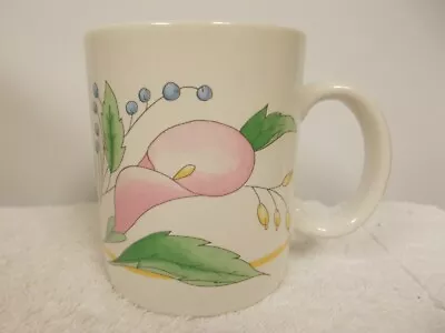 Buy Gailstyn Sutton Lauffer Pink Calla Lily Flower Ceramic Coffee Tea Cup Mug Cute • 12.51£