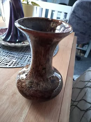 Buy Fosters Pottery Brown Honeycomb Posy Vase 5.5  Tall • 4£