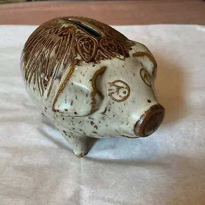 Buy Studio Pottery Stoneware Glazed ‘smash-it’ Piggy Bank  • 7.50£