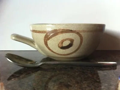 Buy Welsh Pottery Bowl / Dish / Finger Bowl? Hand Thrown Stoneware Wales  • 9.95£