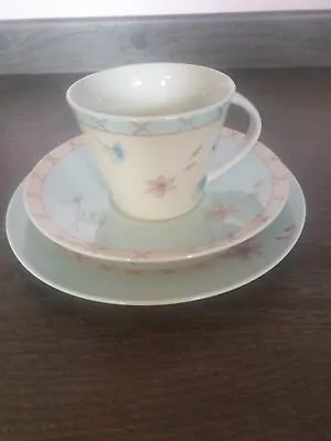 Buy Queens Fine China Rosemoor Teacup And Saucer With Sideplate  By Lilian Snelling  • 19.99£