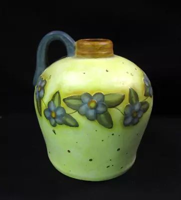 Buy Lang & Wise Bob's Pottery Small Jug - Homestead 0503017 - Yellow - Blue Flowers • 12.29£