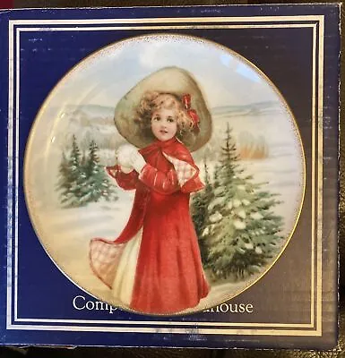 Buy Coalport “MIDWINTER MAGIC” Collector’s Fine Bone China Christmas Plate 1990 • 16£