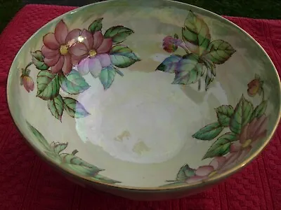 Buy Maling Pottery Large Bowl Dahlia Ex Condition • 20£