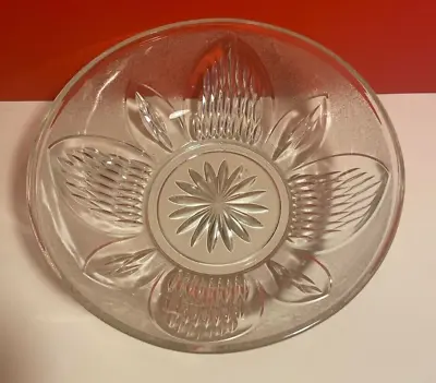 Buy Art Deco Sherdley Part Frosted Serving Bowl, Vintage, Glassware • 15.97£