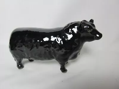 Buy Beswick Ceramic Black Cow Ornament *20cm Long • 42£