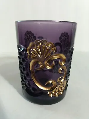 Buy EAPG 1890s Riverside Glass 484 Croesus Amethyst Royal Purple 4  Glass *RIM CHIPS • 10.62£