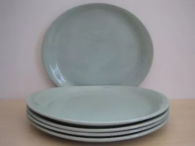 Buy 5 X Vintage Wood’s Woods Ware Beryl Green Large 10.75 Inch Oval Plates Platters • 35£